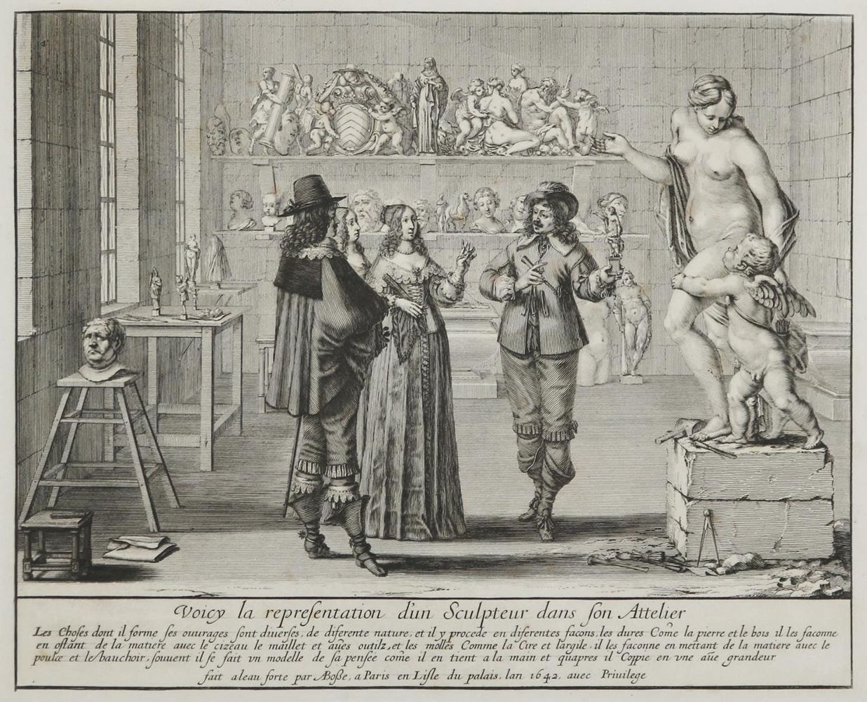 Große Abbildung Nr.1: 133-3312 Bosse, Abraham: (Künstlergraphik)