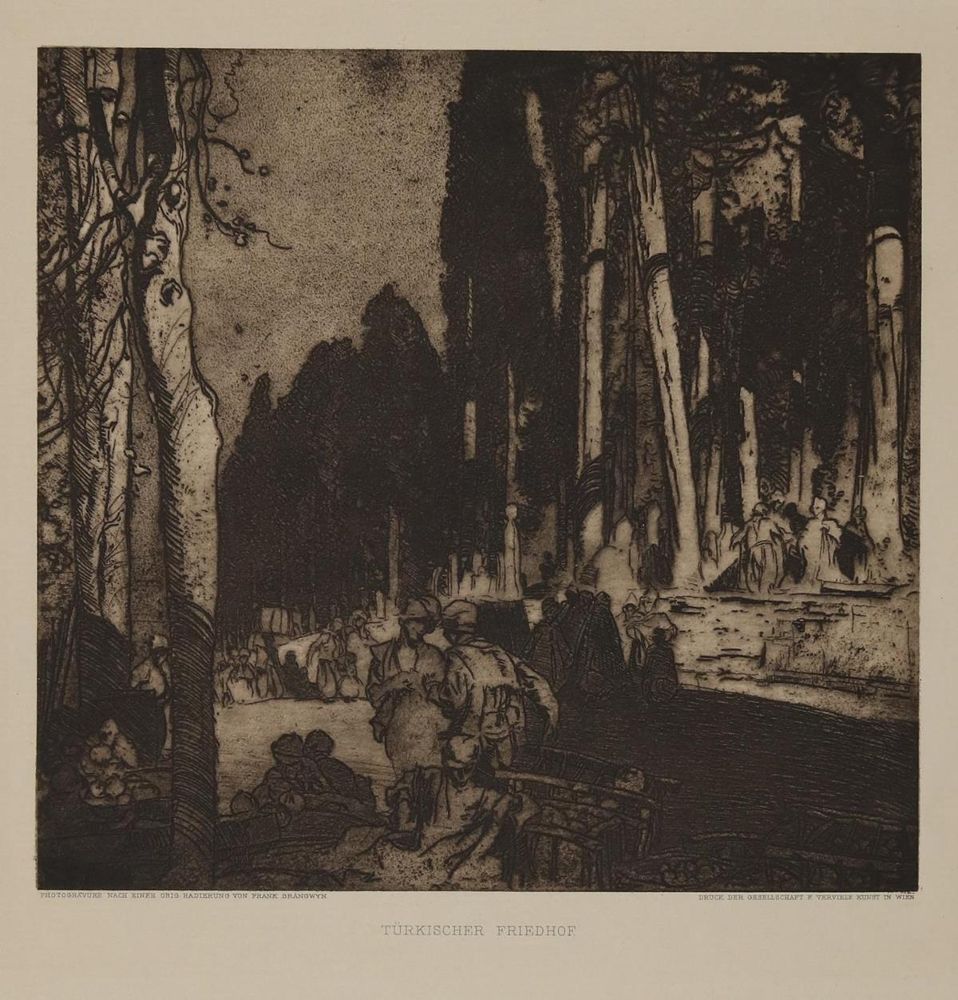 Große Abbildung Nr.1: 133-3318 Brangwyn, Frank: (Künstlergraphik)