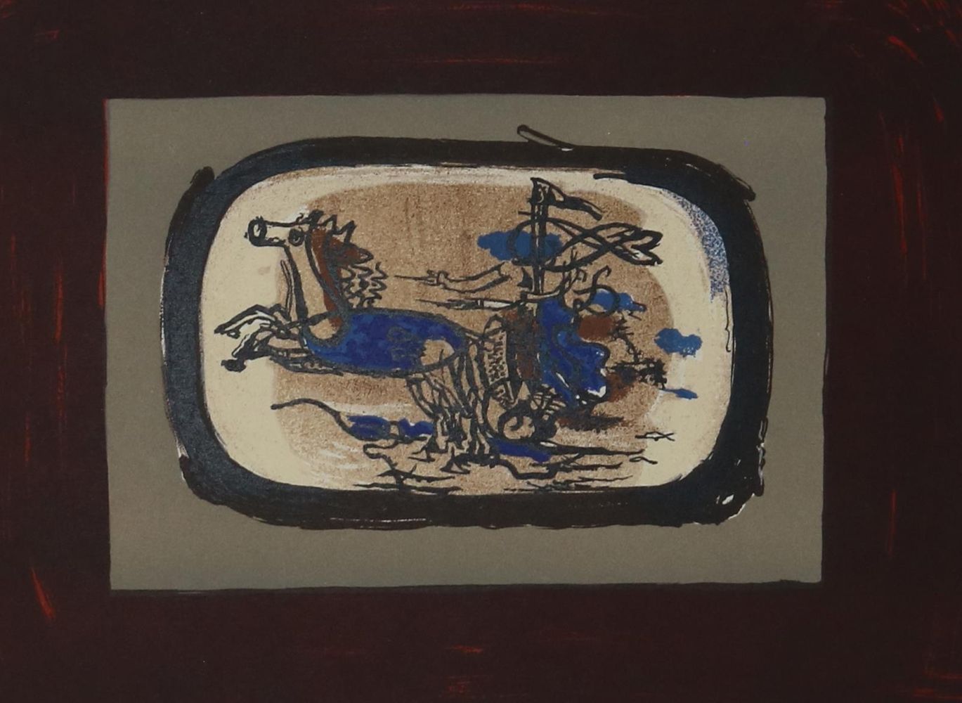 Große Abbildung Nr.2: 133-3319 Braque, Georges: (Künstlergraphik)