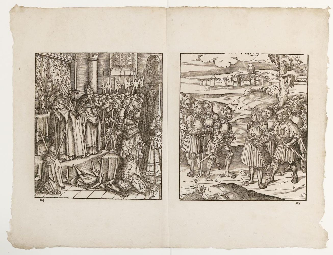 Große Abbildung Nr.2: 133-3336 Burgkmair, Hans: (Künstlergraphik)