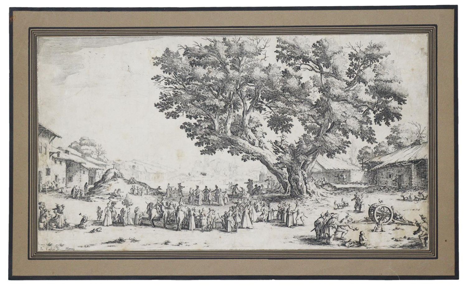 Große Abbildung Nr.1: 133-3344 Callot, Jacques: (Künstlergraphik)