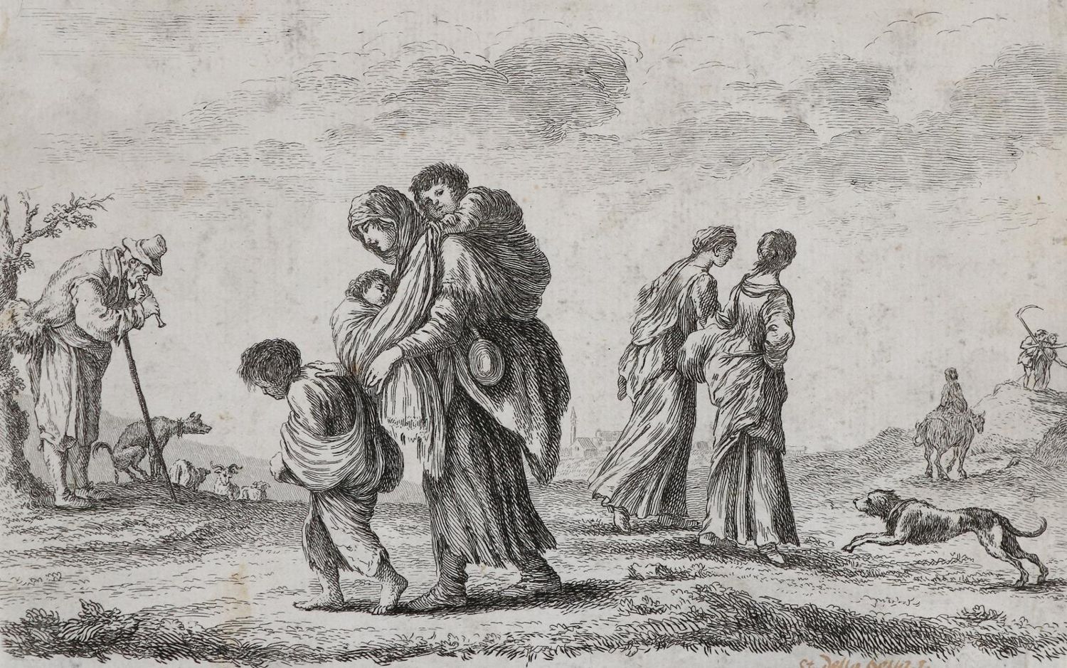 Große Abbildung Nr.1: 133-3351 Callot, Jacques: (Künstlergraphik)