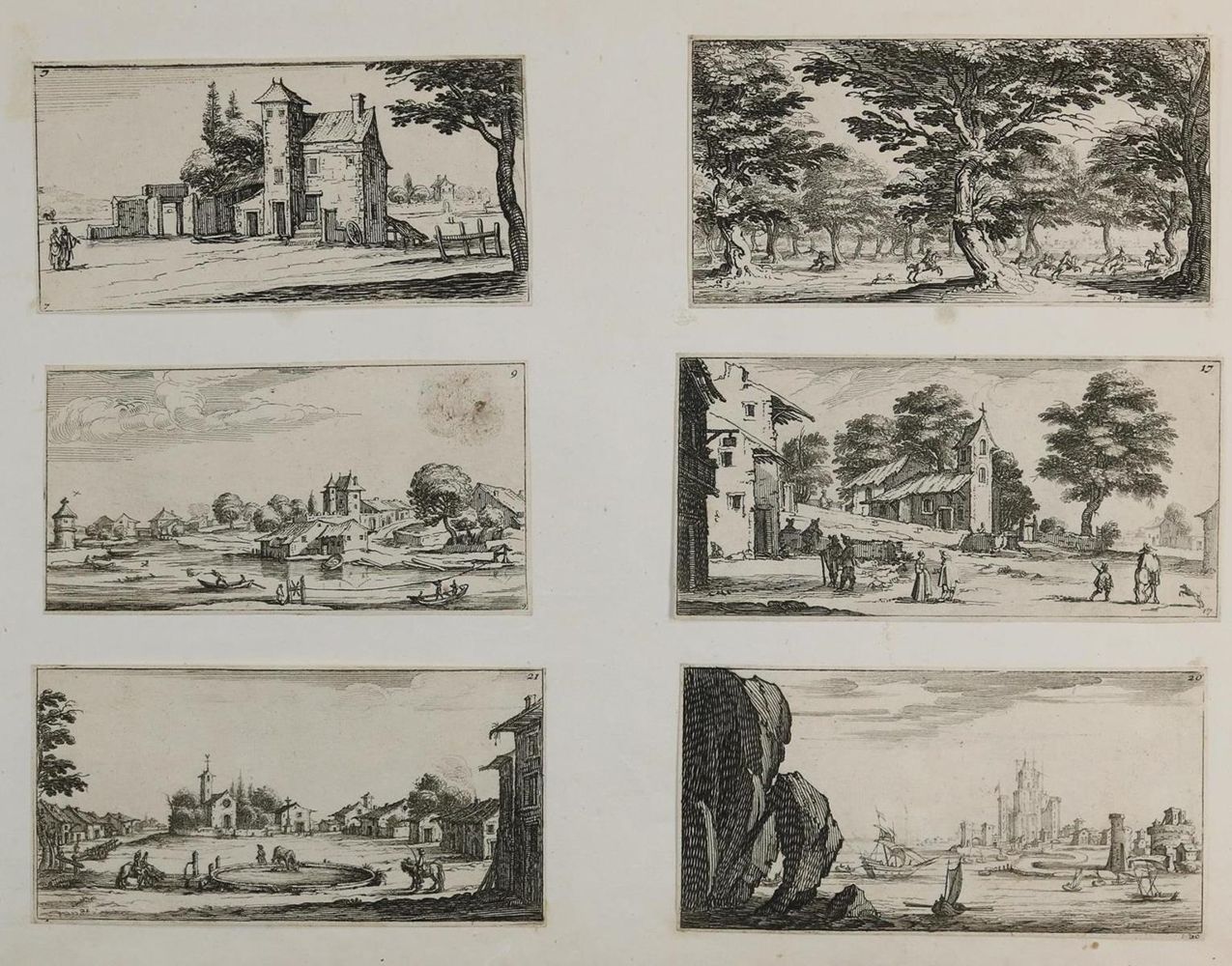 Große Abbildung Nr.4: 133-3353 Callot, Jacques: (Künstlergraphik)