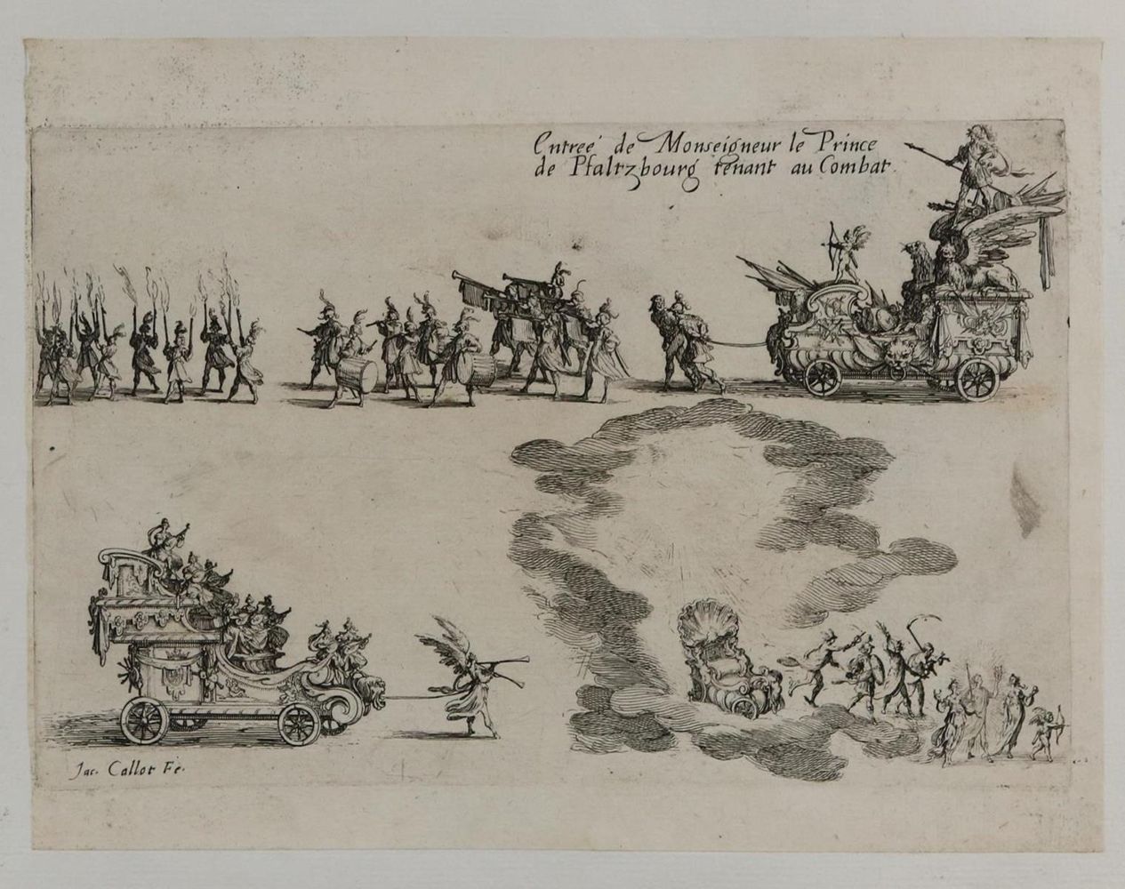 Große Abbildung Nr.4: 133-3354 Callot, Jacques: (Künstlergraphik)