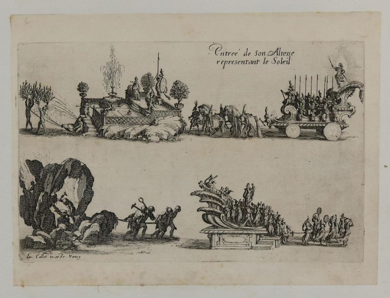 Große Abbildung Nr.7: 133-3354 Callot, Jacques: (Künstlergraphik)
