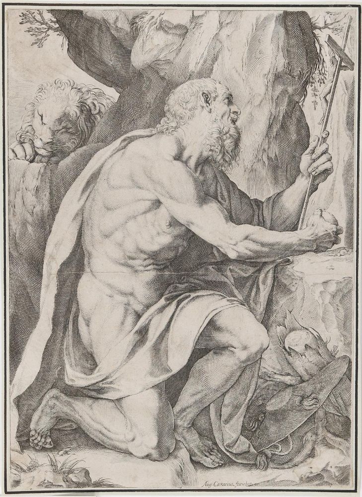 Große Abbildung Nr.1: 133-3358 Caracci, Agostino: (Künstlergraphik)