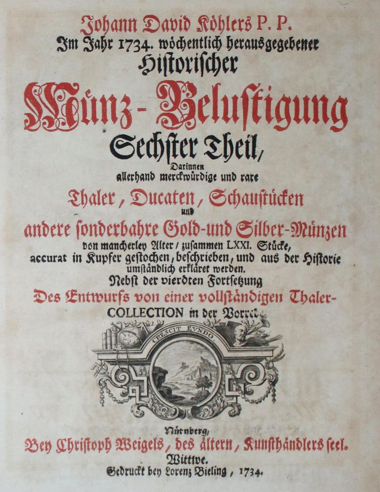 Große Abbildung Nr.1: 133-336 Münzpatent.: (Numismatik u. Siegelkunde, Medaillen)