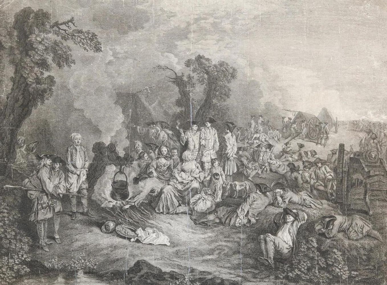 Große Abbildung Nr.1: 133-3365 Cochin, Charles Nicolas d. Ä.: (Künstlergraphik)
