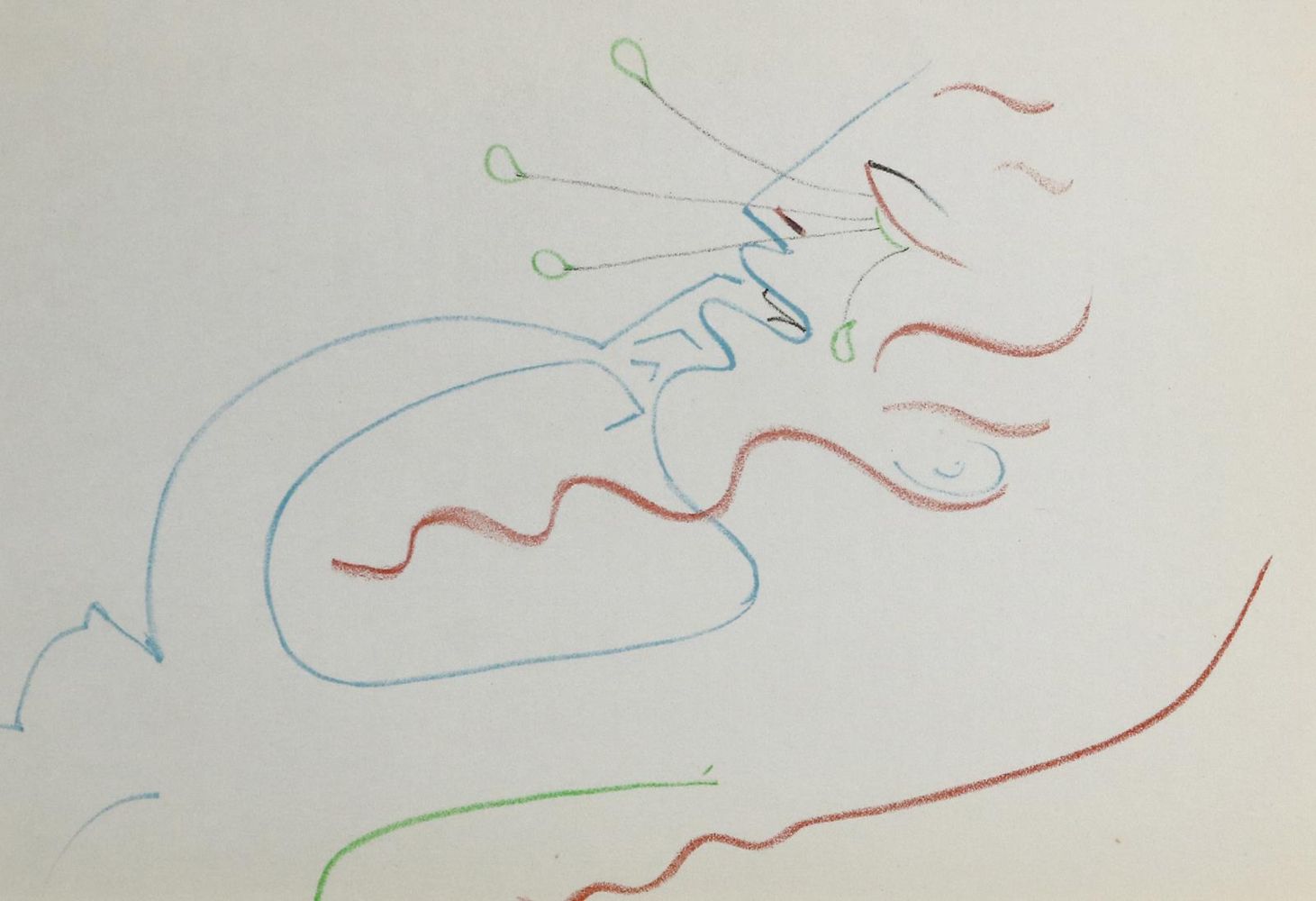 Große Abbildung Nr.2: 133-3366 Cocteau, Jean: (Künstlergraphik)