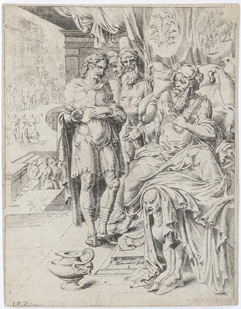 Große Abbildung Nr.1: 133-3369 Coornhert, Dirk Volkertsz: (Künstlergraphik)
