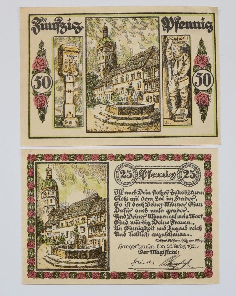 Große Abbildung Nr.2: 133-337 Notgeld-Sammlung.: (Numismatik u. Siegelkunde, Medaillen, Ostdeutschland)