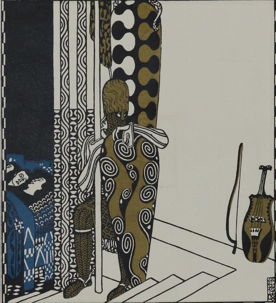 Große Abbildung Nr.2: 133-3380 Czeschka, Carl Otto: (Künstlergraphik)