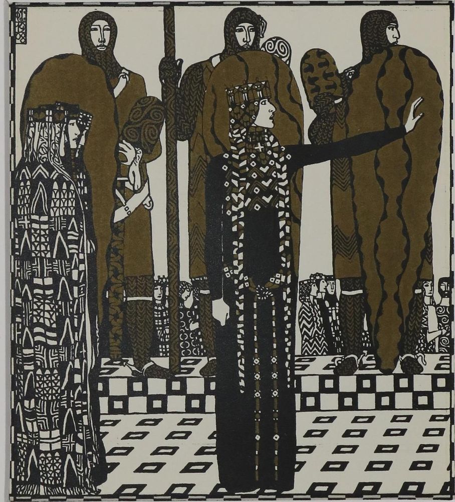 Große Abbildung Nr.3: 133-3380 Czeschka, Carl Otto: (Künstlergraphik)
