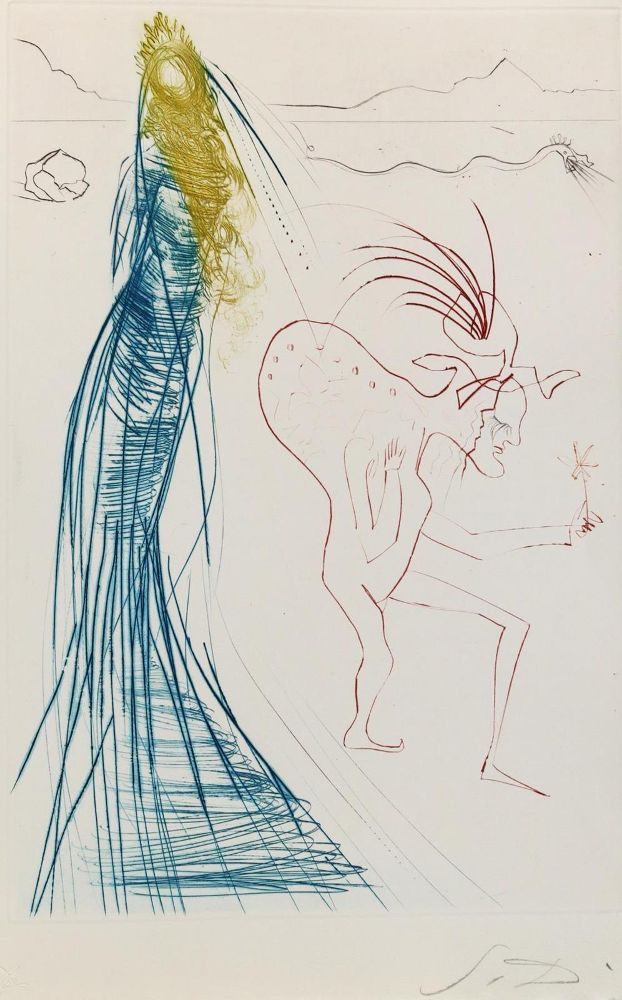 Große Abbildung Nr.1: 133-3393 Dali,Salvador: (Künstlergraphik)