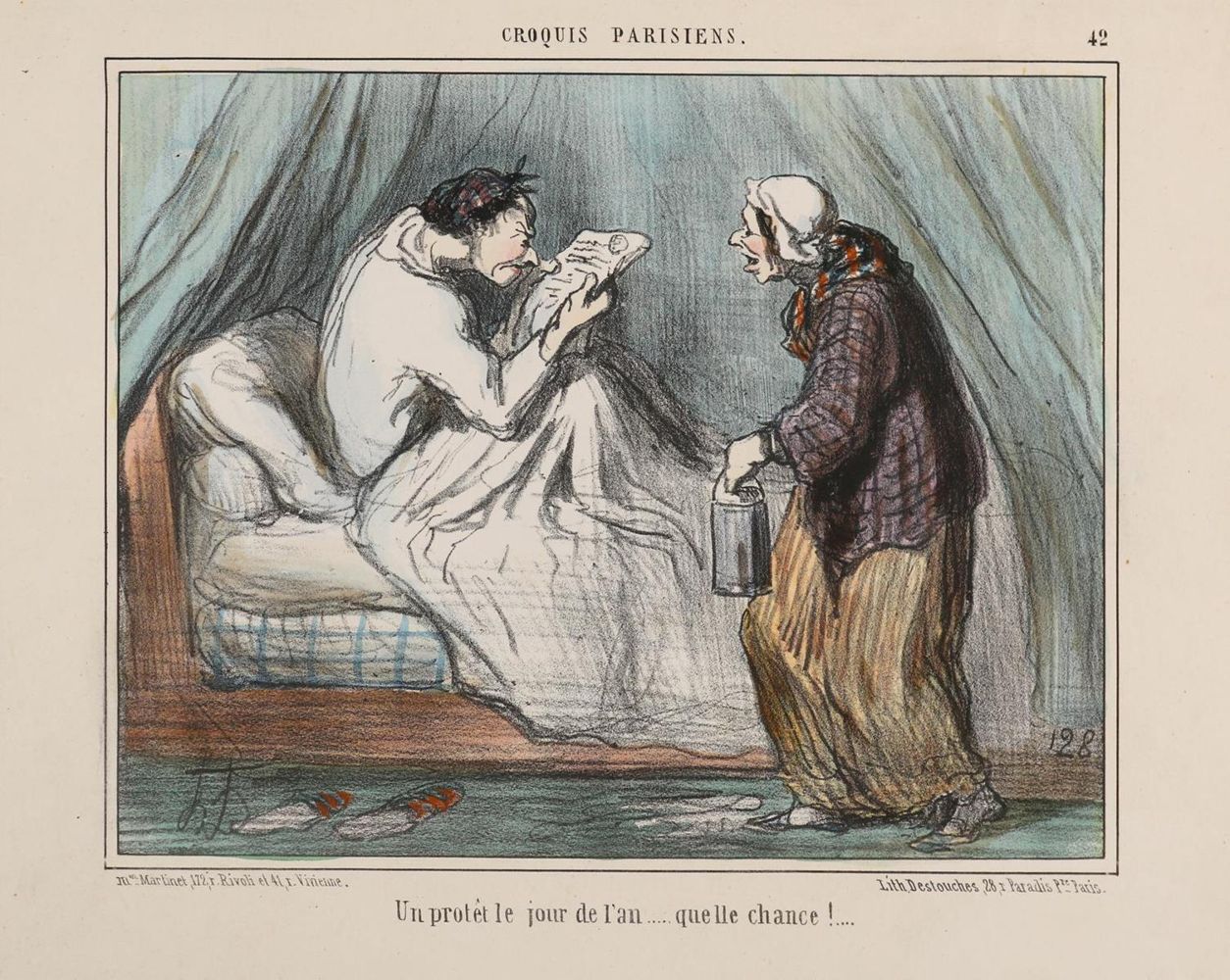 Große Abbildung Nr.1: 133-3402 Daumier, Honoré: (Künstlergraphik)