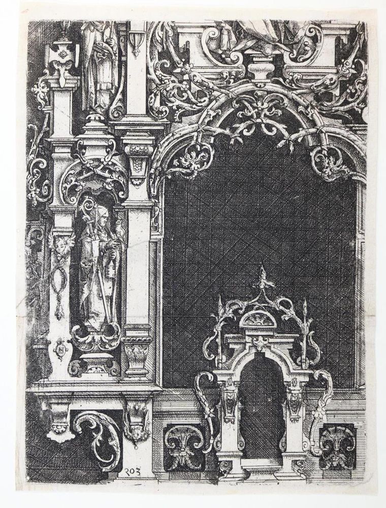 Große Abbildung Nr.1: 133-3407 Dietterlin, Wendel d. Ä.: (Künstlergraphik)