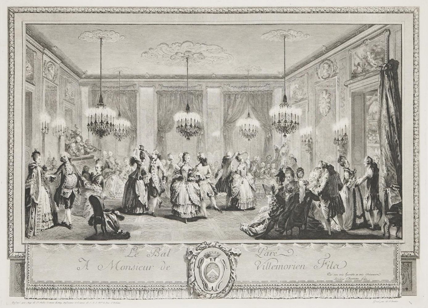 Große Abbildung Nr.1: 133-3425 Duclos, Antoine Jean: (Künstlergraphik)
