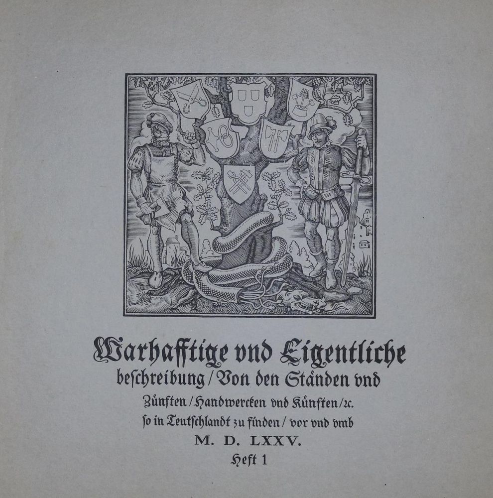 Große Abbildung Nr.1: 133-343 Warhafftige und Eigentliche: (Sammelbilderalben)