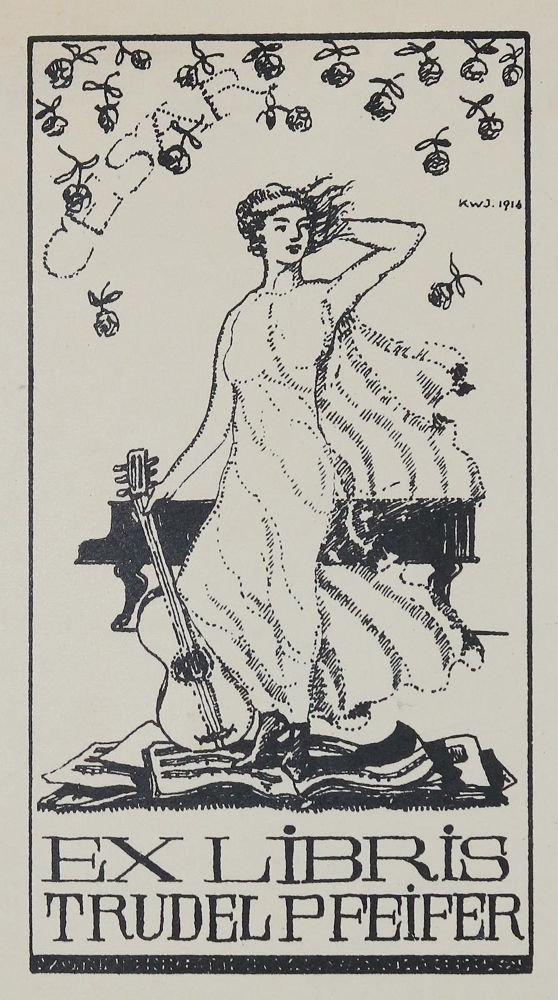Große Abbildung Nr.1: 133-3465 Exlibris: (Künstlergraphik)