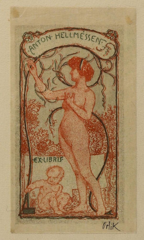 Große Abbildung Nr.6: 133-3465 Exlibris: (Künstlergraphik)