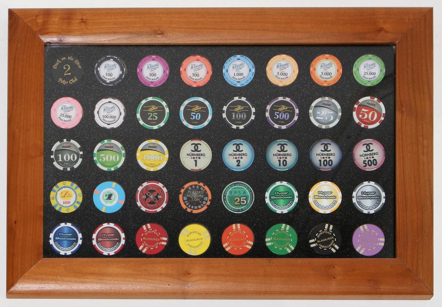 Große Abbildung Nr.12: 133-348 Jetons. (Spiele, Casino)