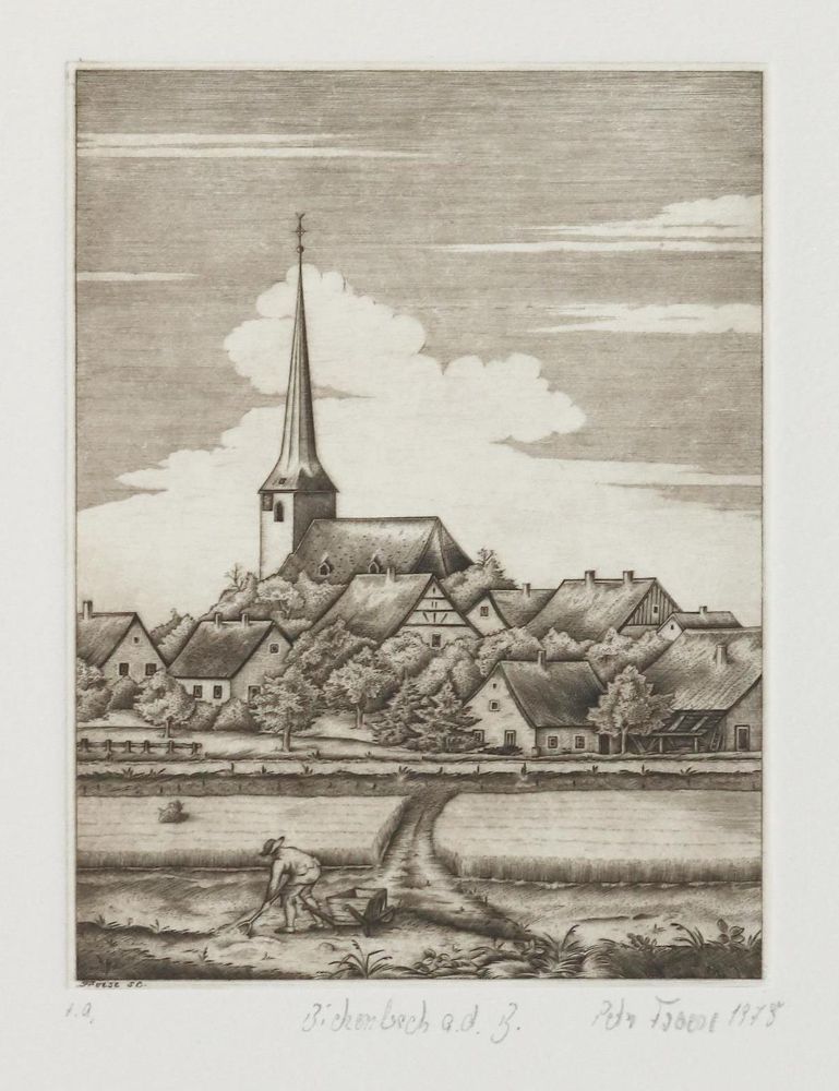 Große Abbildung Nr.4: 133-3487 Froese, Peter: (Künstlergraphik)
