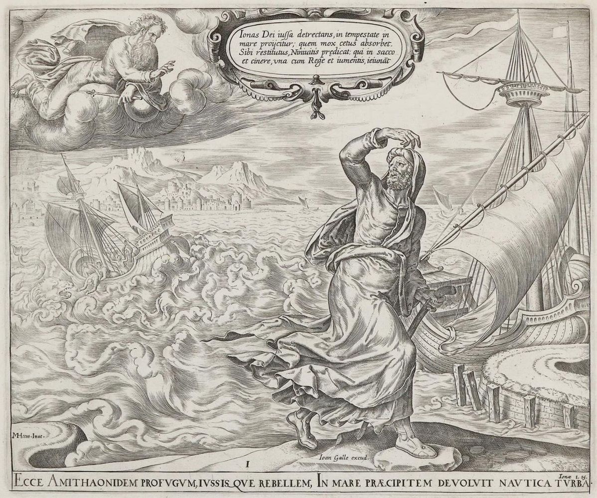 Große Abbildung Nr.1: 133-3494 Galle, Philipp: (Künstlergraphik)