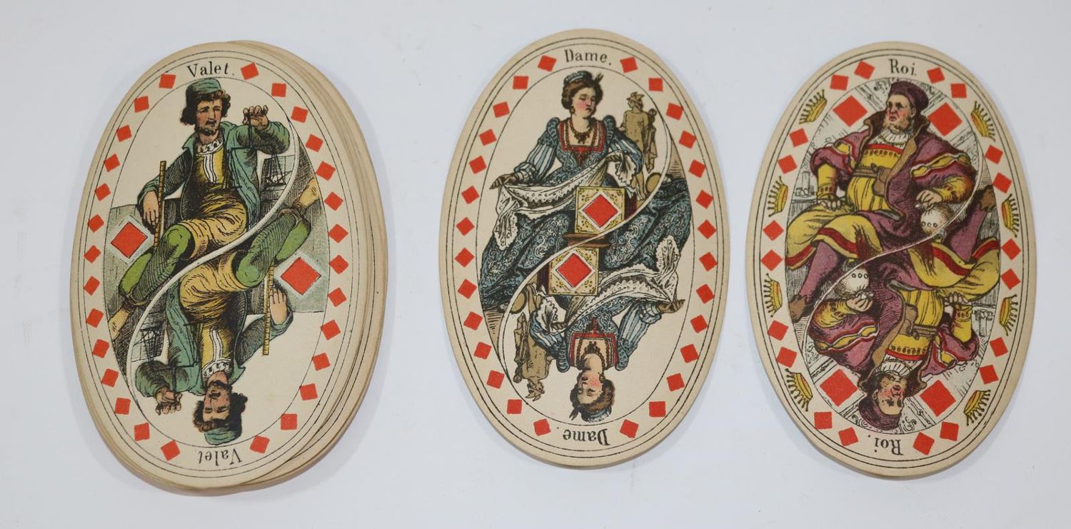 Große Abbildung Nr.311: 133-351 Kartenspiele.: (Spiele)