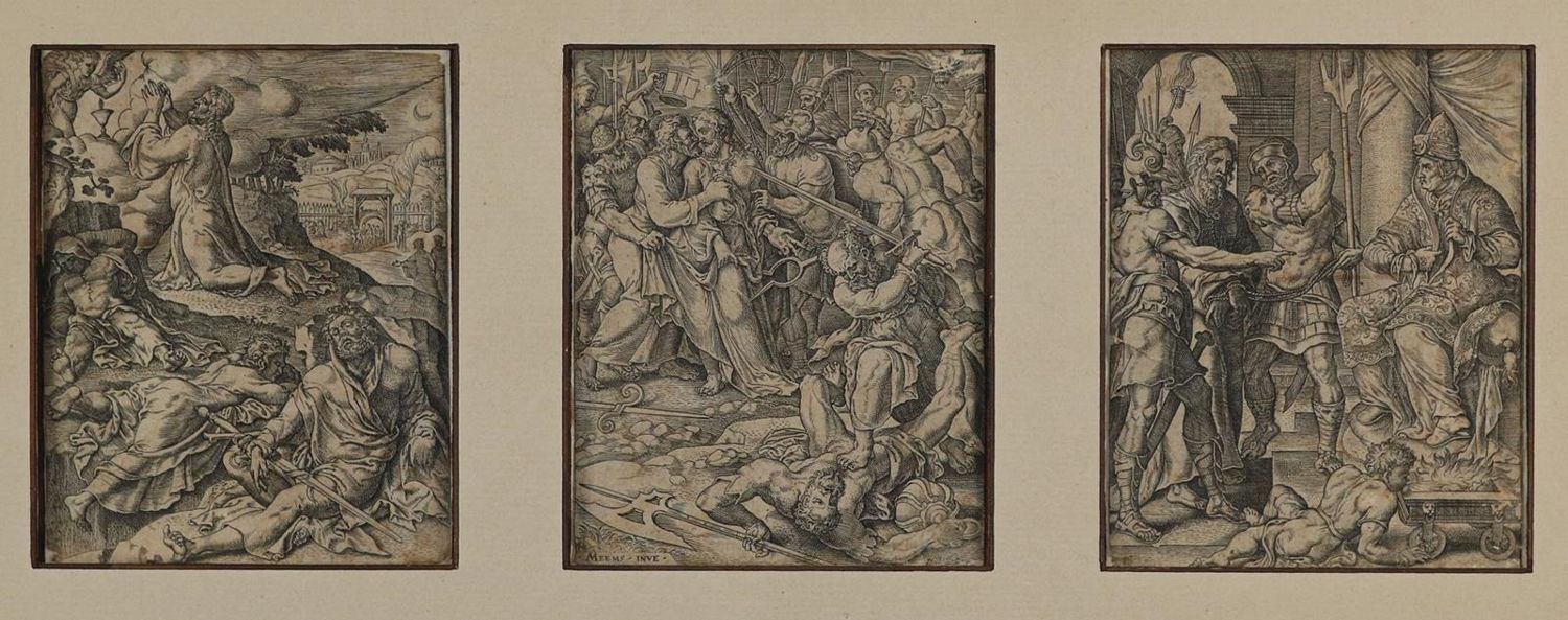Große Abbildung Nr.2: 133-3555 Heemskerck, Marten van: (Künstlergraphik)