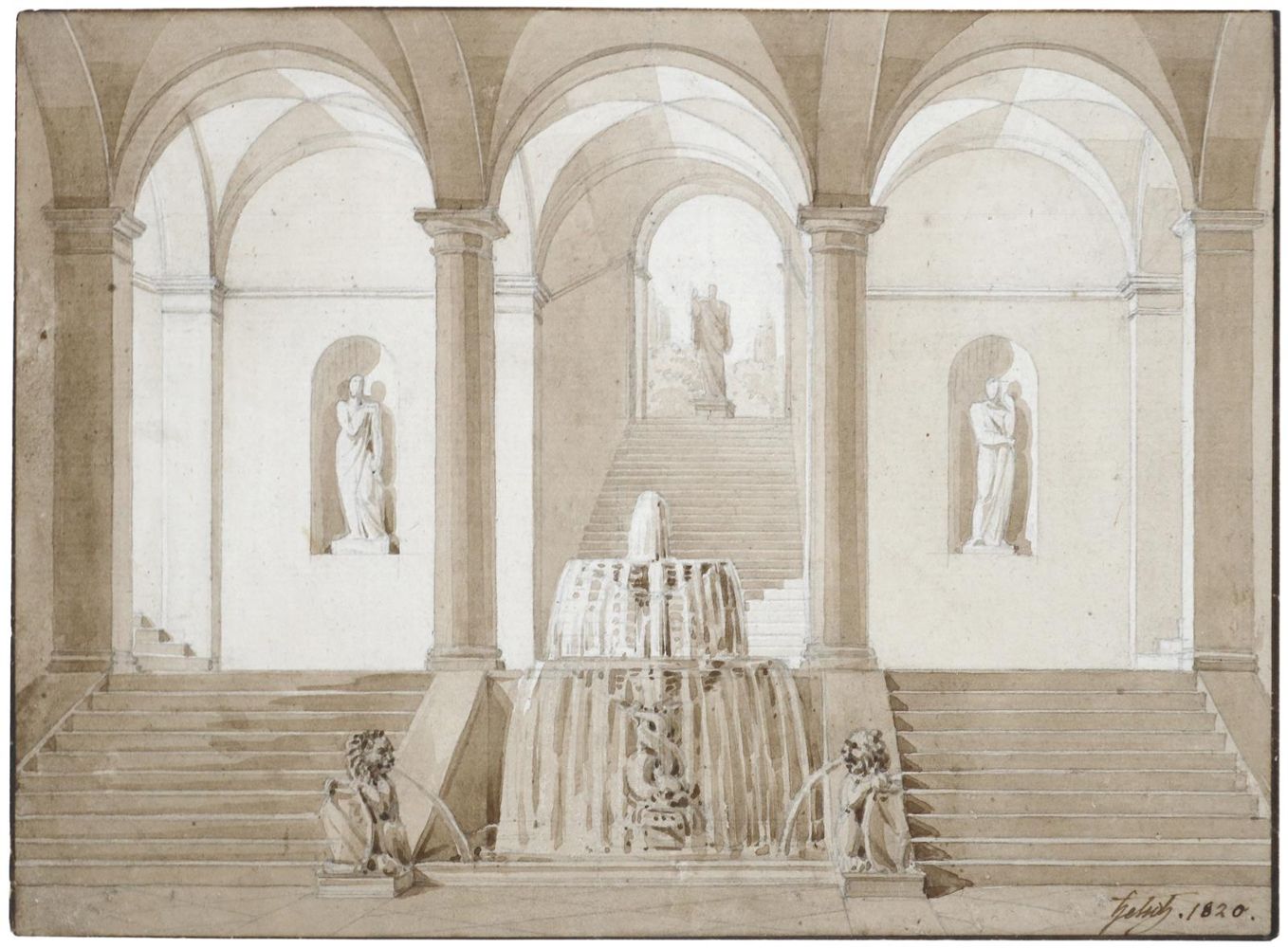 Große Abbildung Nr.1: 133-3562 Hetsch, Gustav Friedrich: (Künstlergraphik)
