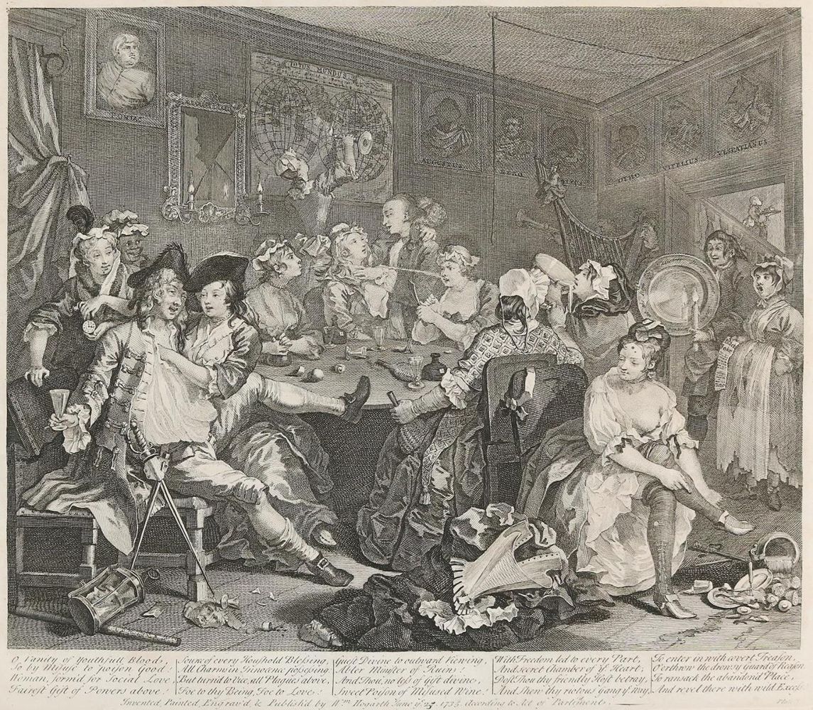 Große Abbildung Nr.1: 133-3572 Hogarth, William: (Künstlergraphik)