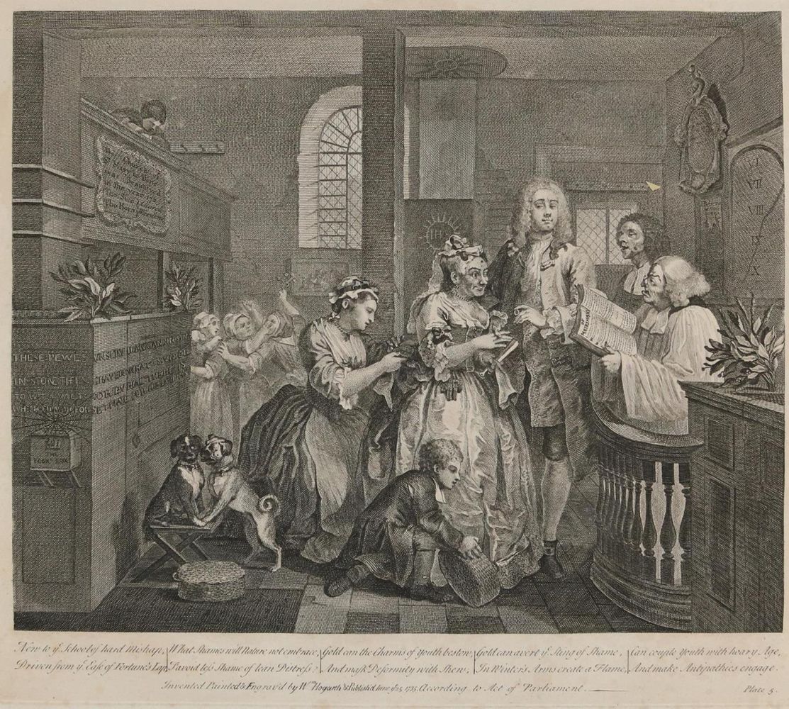 Große Abbildung Nr.5: 133-3572 Hogarth, William: (Künstlergraphik)