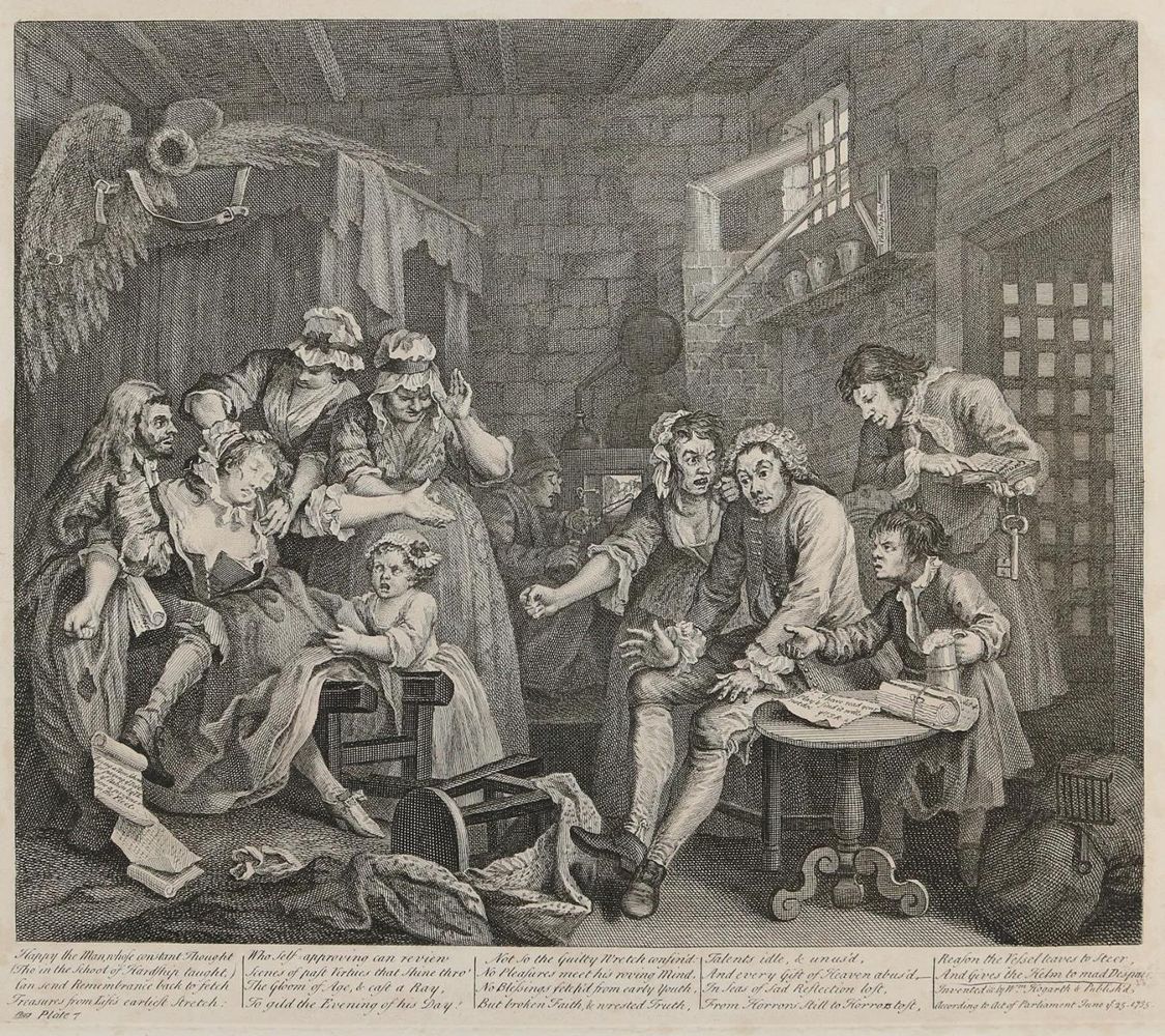 Große Abbildung Nr.6: 133-3572 Hogarth, William: (Künstlergraphik)