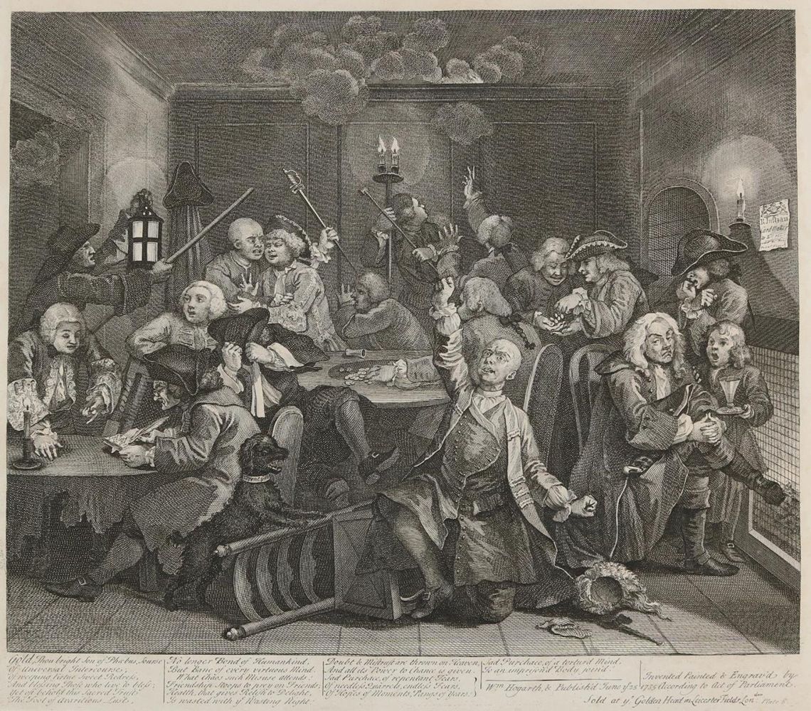 Große Abbildung Nr.7: 133-3572 Hogarth, William: (Künstlergraphik)