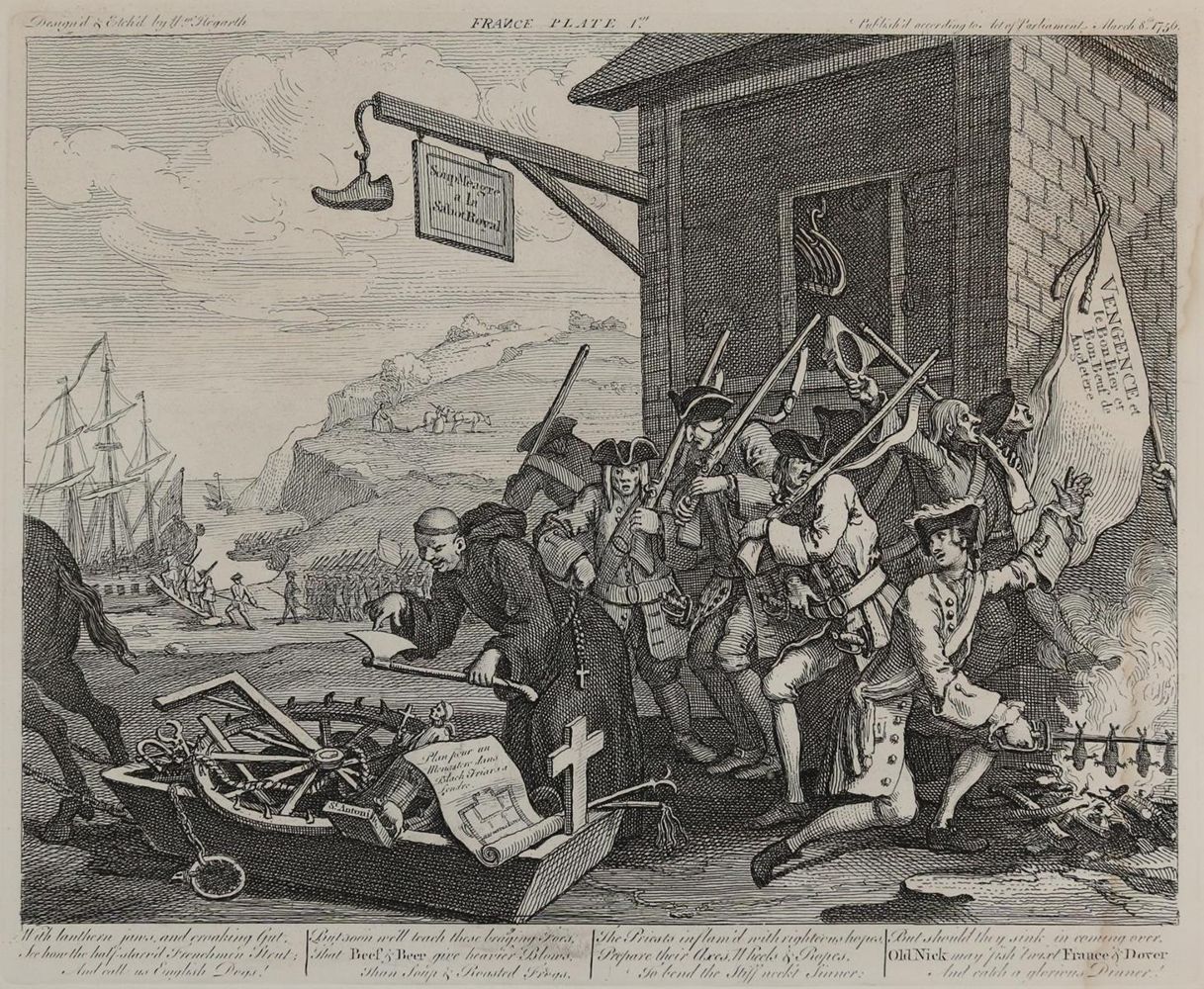 Große Abbildung Nr.9: 133-3572 Hogarth, William: (Künstlergraphik)