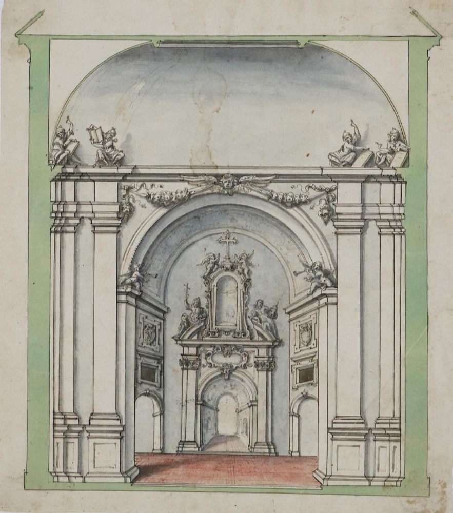 Große Abbildung Nr.1: 133-3605 Italien, 17. Jahrhundert.: (Künstlergraphik, Italien)