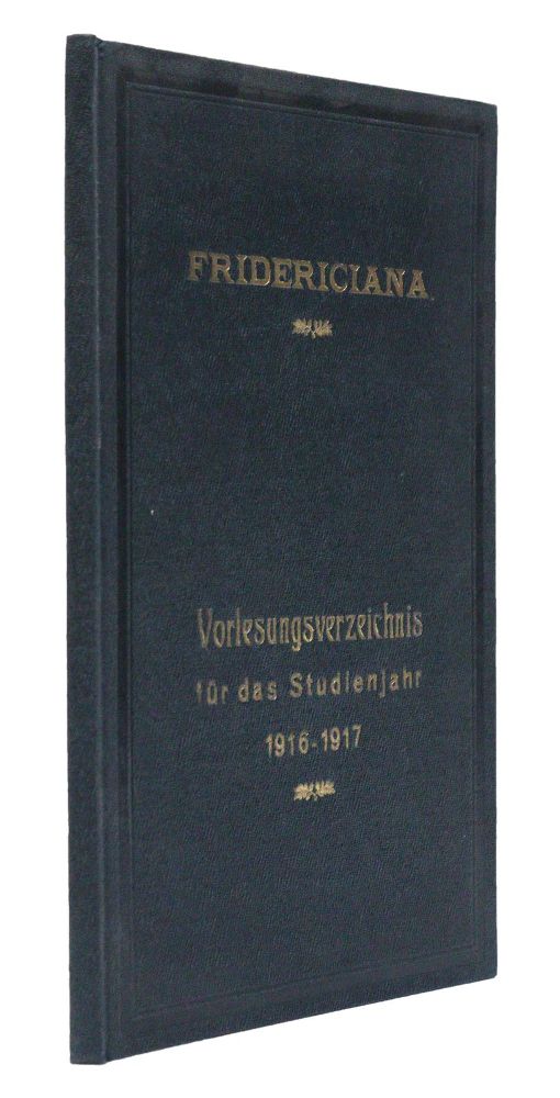 Große Abbildung Nr.2: 133-364 Fridericiana.: (Studentika und Hochschulen, Karlsruhe)