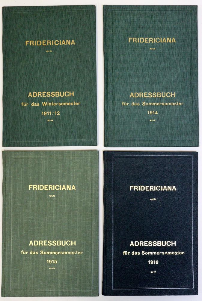 Große Abbildung Nr.3: 133-364 Fridericiana.: (Studentika und Hochschulen, Karlsruhe)