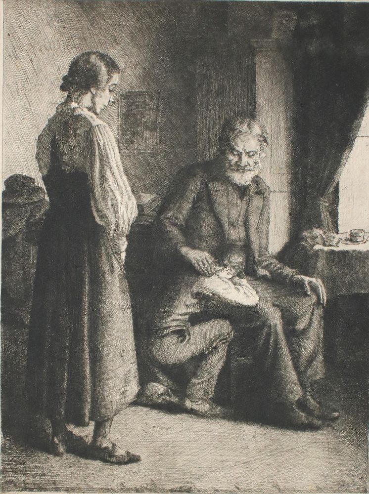 Große Abbildung Nr.1: 133-3642 Domiczek, Rudolf: (Künstlergraphik, Jettmar)