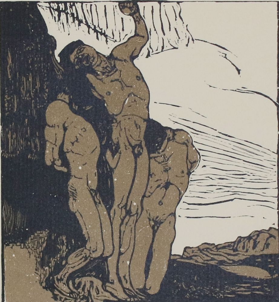 Große Abbildung Nr.1: 133-3643 Jettmar, Rudolf: (Künstlergraphik, Jettmar, Herkules)