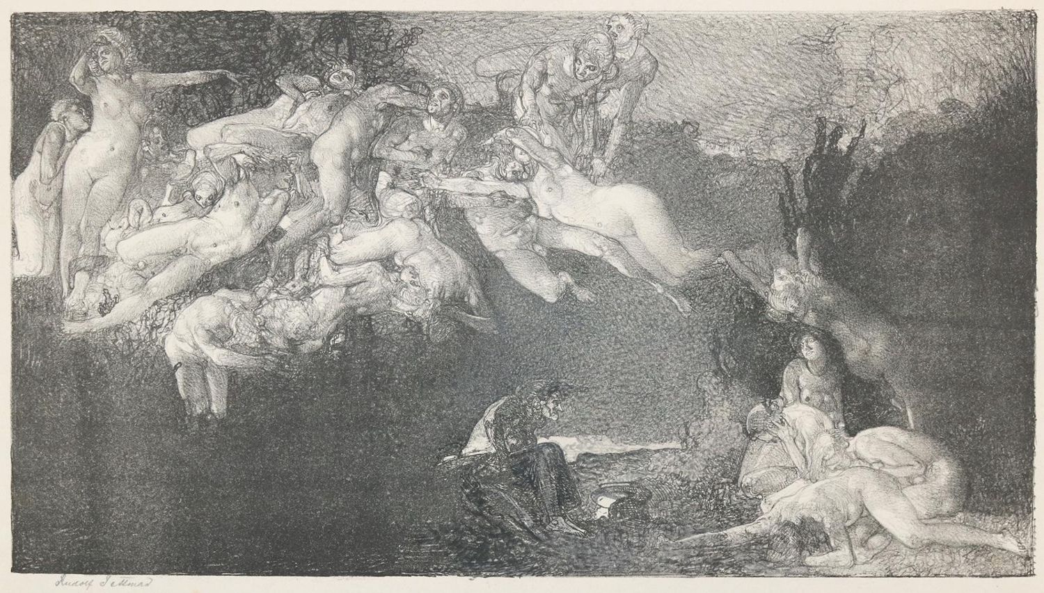 Große Abbildung Nr.1: 133-3661 Jettmar, Rudolf: (Künstlergraphik, Jettmar)