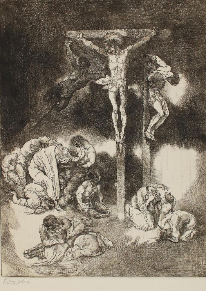 Große Abbildung Nr.1: 133-3664 Jettmar, Rudolf: (Künstlergraphik, Jettmar)