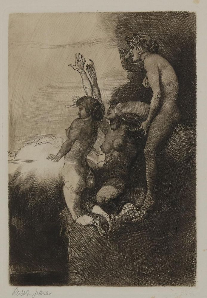 Große Abbildung Nr.1: 133-3671 Jettmar, Rudolf: (Künstlergraphik, Jettmar)