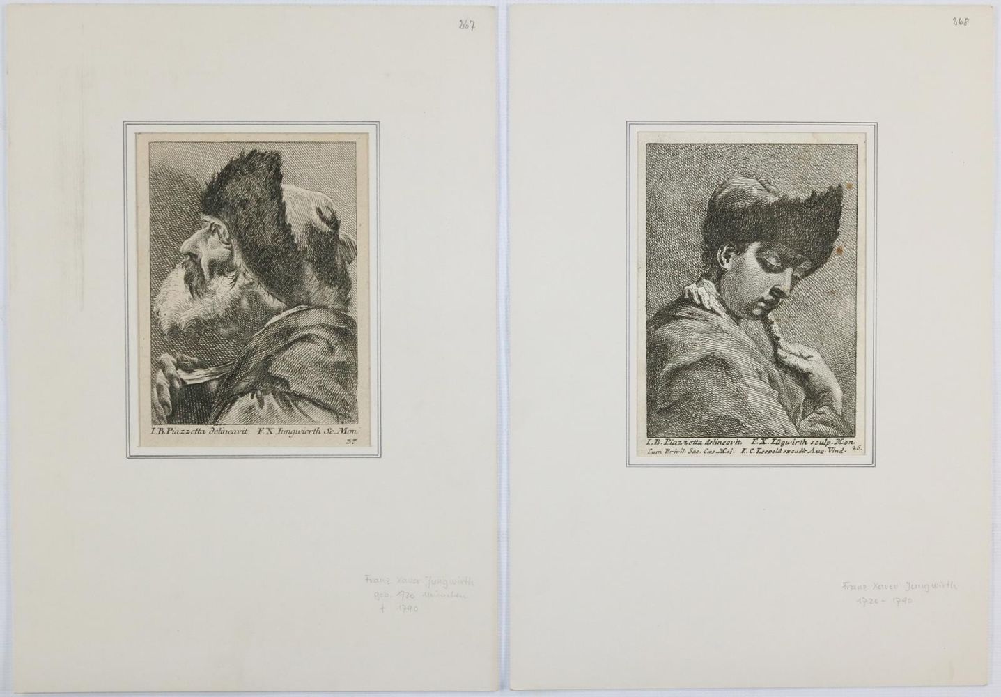 Große Abbildung Nr.2: 133-3682 Jungwirth, Franz Xaver: (Künstlergraphik)