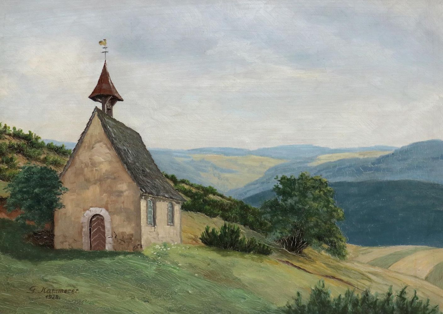 Große Abbildung Nr.1: 133-3688 Kammerer, Gertrud: (Künstlergraphik)