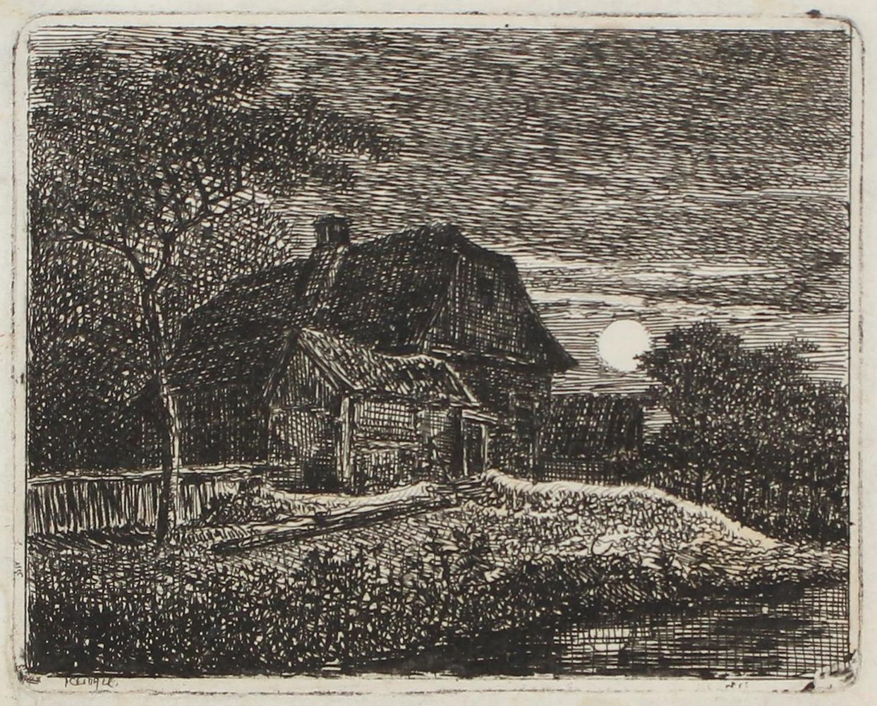 Große Abbildung Nr.1: 133-3714 Klengel, Johann Christian: (Künstlergraphik)