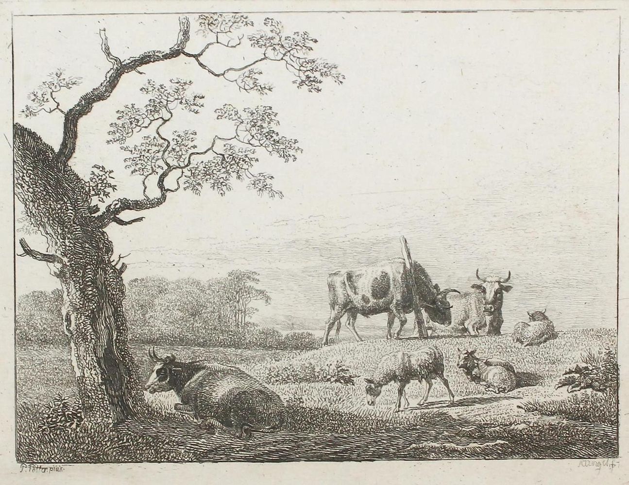 Große Abbildung Nr.1: 133-3715 Klengel, Johann Christian: (Künstlergraphik)