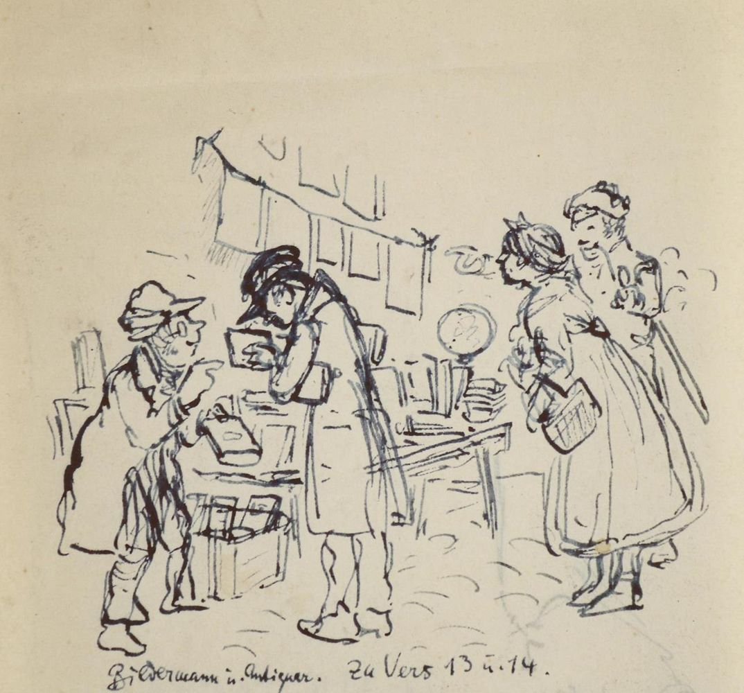 Große Abbildung Nr.1: 133-3733 Köselitz, Rudolf: (Künstlergraphik)
