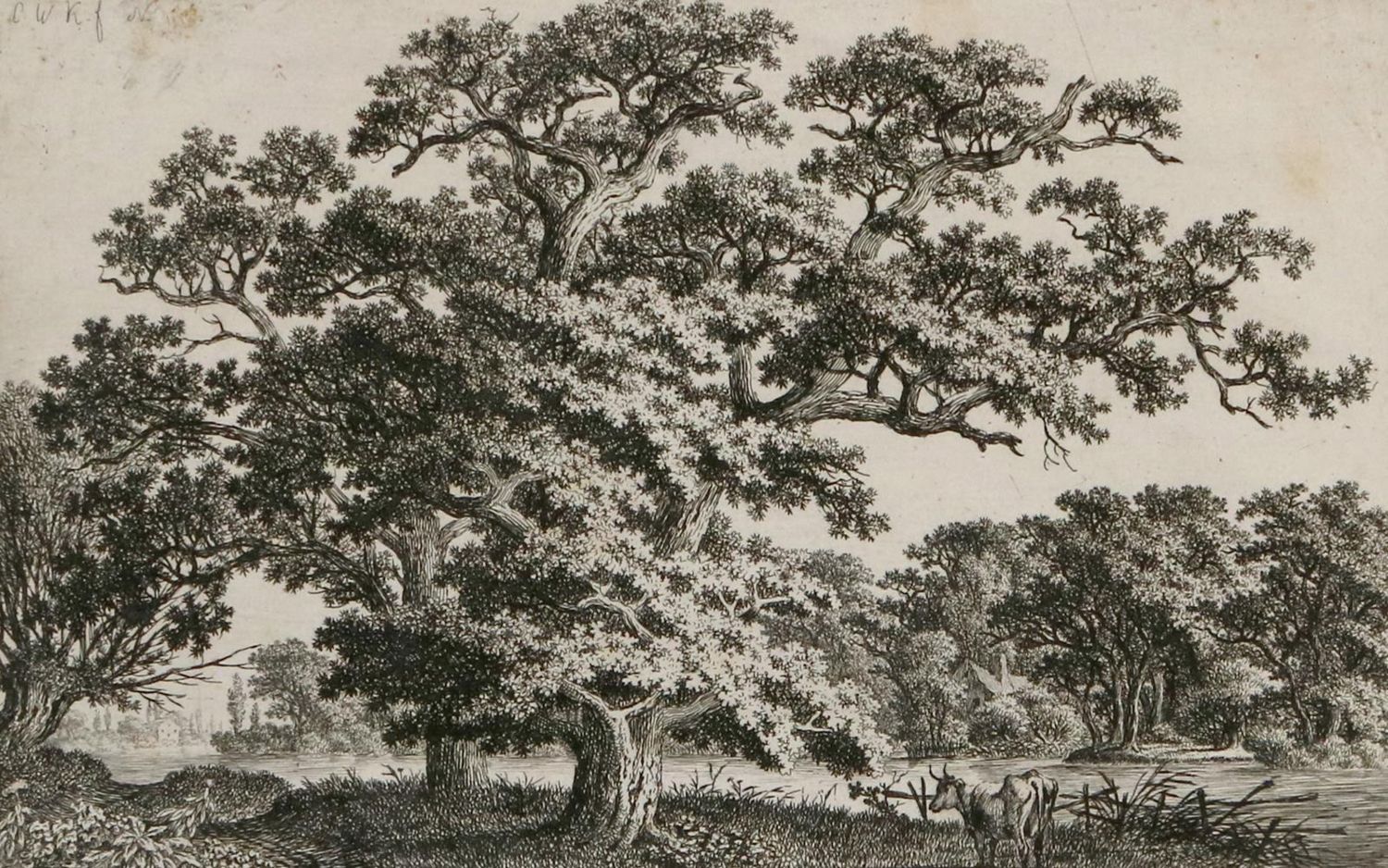 Große Abbildung Nr.1: 133-3736 Kolbe, Carl Wilhelm d.Ä.: (Künstlergraphik)