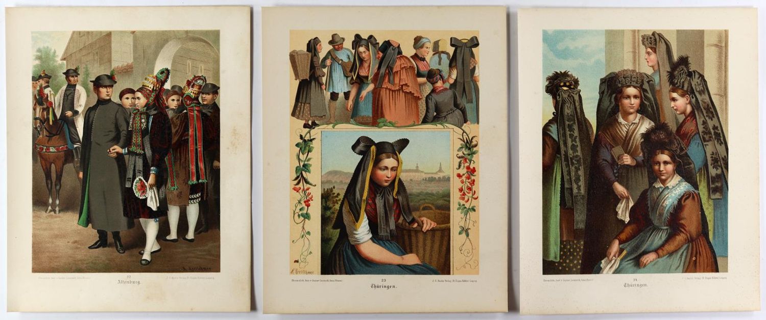 Große Abbildung Nr.11: 133-3767 Kretschmer, Albert: (Künstlergraphik)